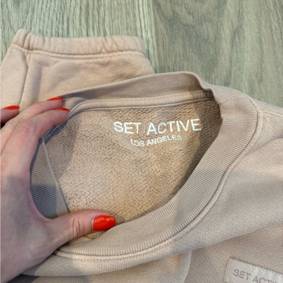 SET ACTIVE Matching Sweat Set - Picture 3 of 6